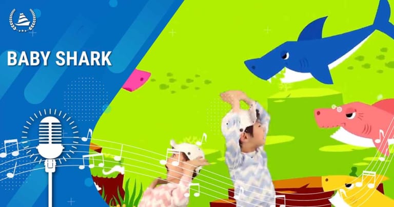 Dạy con hát tiếng Anh Baby Shark